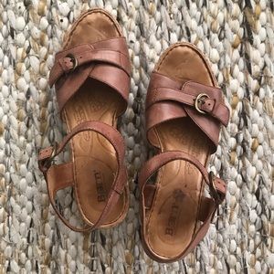 Born Mary Jane Platform Sandals